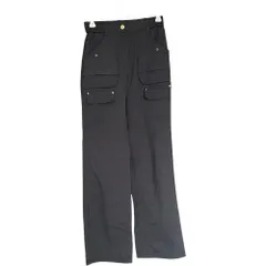   adabat アダバット ロングパンツ カーゴパンツ レディース34 ブラック 黒 ボトムス【DD150】のサムネイル