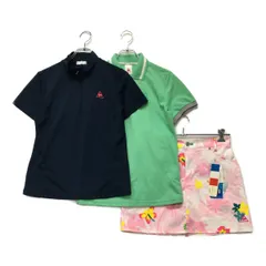 中古 レディース ルコックスポルティフ le coq sportif コーディネートセット L 初ラウンド コースデビュー