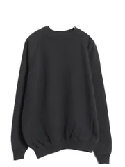 80s USA製 ヘインズ 無地 スウェット メンズ レディース XL 小さめ M L ヴィンテージ トレーナー 裏起毛 薄手 シンプル トップス ブラック