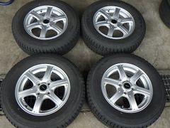 冬 軽自動車【富山】ブリヂストン 155/65R13 ムーヴ ワゴンR アルト