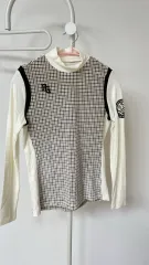 パーリーゲイツ チェック パターン 長袖 Tシャツ ゴルフ