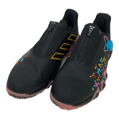 中古 アディダスゴルフ adidas GOLF ゴルフシューズ  28cm ブラック×ピンク コードカオス 22 ボア スパイクレス [IE1497]