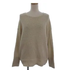 ジャーナルスタンダード レリューム JOURNAL STANDARD relume ニット セーター 長袖 無地 24-080-462-8050-1-0 アイボリー F