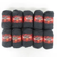毛糸 ニッケビクター  ウールランドセブン（WOOLLAND 7）814番色 10玉セット 1玉50g（約110m）ウール 100% 編み物 まとめ売り 未使用品