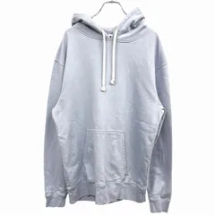 【中古】[印象AB] SHIPS シップス プルオーバー / パーカー / スウェット / フーディー メンズ L ネイビー 紺 綿100% コットン100% 長袖 裏毛 ワンポイントロゴ刺繍のサムネイル