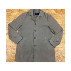 【中古】[印象BC] Golden Bear ゴールデンベア メンズ Mサイズ グレー系 ジャケット 薄手 前身頃と袖に裏地アリ センターベント 長袖 オープンカラーのサムネイル