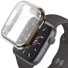 HINATA Apple Watch 対応 フルカバーケース Series7 ケース カバー 全面保護 耐衝撃 シリーズ 7 41mm ガンメタリック 0