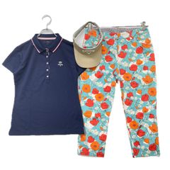 パーリーゲーツ ドラえもんコラボ サイズ1 ポロシャツ/スカート×2/帽子