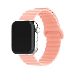 [スマート良品] アップルウォッチ バンド マグネット シリコン 柔らかい レディース メンズ バンド おしゃれ アップルウォッチ ベルト 38mm 40mm 41mm 42mm 44mm 45mm 49mm (42mm/44mm/45mm/49mm, 1 0