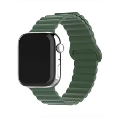 [スマート良品] アップルウォッチ バンド マグネット シリコン 柔らかい レディース メンズ バンド おしゃれ アップルウォッチ ベルト 38mm 40mm 41mm 42mm 44mm 45mm 49mm (42mm/44mm/45mm/49mm, 1 1