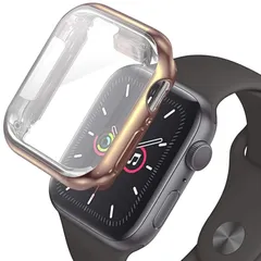 HINATA Apple Watch 対応 フルカバーケース ゴールド Gold 42mm / Series3 Series2 ケース カバー 全面保護 耐衝撃 0
