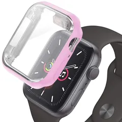 HINATA Apple Watch 対応 フルカバーケース Series3 Series2 ケース カバー 全面保護 耐衝撃 シリーズ 2/3 38mm マットピンク 0