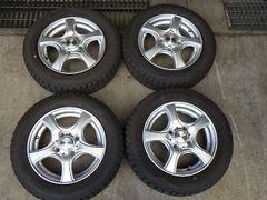 2410-344 ホンダ純正 アルミホイール＆スタッドレスタイヤ 175/65R15 