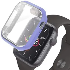 HINATA Apple Watch 対応 フルカバーケース Series6 Series5 Series4 SE ケース カバー 全面保護 耐衝撃 シリーズ 4/5/6/SE 40mm マットラベンダー 1