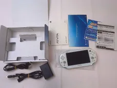  ゲーム PS Vita 本体 PCH-2000 ライトブルー/ホワイト 動作品 箱付き 訳あり