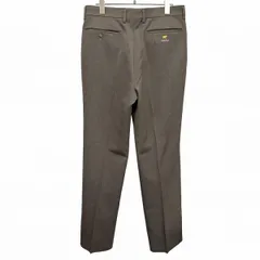 【中古】[印象A] Golden Bear ゴールデンベア パンツ / スラックス メンズ 82 ブラウングレー系 ポリ100% ジップフライ トラウザーズ 裾が未処理 ストレート クマの刺繍のサムネイル