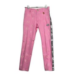 美品 ★ MARK&LONA 完売モデル ボトムス ピンク マーク&ロナ 正規品 美品 ☆ MARK&LONA 完売モデル ボトムス ピンク マーク&ロナ 正規品