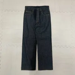 【GWセール】【5/5商品取り下げ】F at E FEEL AT EASE デニムパンツ ジーンズ 5ポケット インディゴ 濃紺 ストレート 綿100 胴囲76 また下丈72 ベトナム製 vintage
