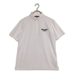 BEAMS GOLF メンズ 半袖ポロシャツ ホワイト Mサイズ 日本製 - メルカリ