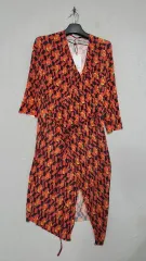 新品 ザラ フリース ラップワンピース レディース95 ㅡ0112