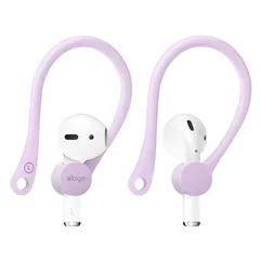 【新品】 【elago】 AirPods 対応 イヤーフック イヤホン 落下防止 アクセサリー イヤーピース イヤフォン ホルダー [ Apple AirPods1 / AirPods2 Wireless Charging Case エアーポッズ 対応 ] 1のサムネイル