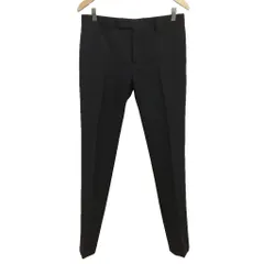 サンローラン パリ SAINT LAURENT PARIS 13AW エディ期 スーツ スラックス トラウザー パンツ 46 ブラックのサムネイル
