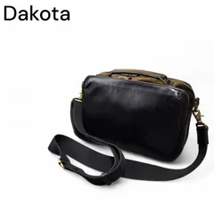 Dakota BLACK LABEL ダコタブラックレーベル 2way ショルダーバッグ カワシ2 レザー ブラック系