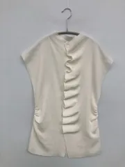 その他トップス S アイボリー 無地 ミドル丈