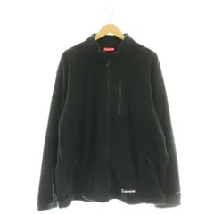 シュプリーム SUPREME Polartec  zip jacket ジャケット ブルゾン ジップアップ XXL 黒 /NR ■OS ■AD