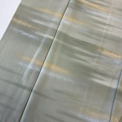 D798 訪問着 荒波 金彩 一つ紋 正絹 着物 単衣 しつけ糸付き未使用極美