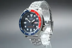 SEIKO 7S26-0020 ペプシ 自動巻き メンズ 42mm ブラック 稼働 ダイバー
