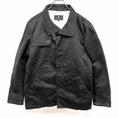 【中古】[印象AB] BEAUTY＆YOUTH UNITED ARROWS ビューティーアンドユース ジャケット / ハーフコート レディース M 黒系 綿100% 内ポケット×２ 若干薄手 ボタン留め 裏地付き 無地 長袖のサムネイル