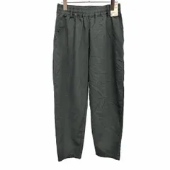 【新品】[印象N] BACK NUMBER バックナンバー パンツ メンズ S ダークグリーン ポリ×綿 ファスナーなど無し BENRY WEAR テーパード ベンリー 無地のサムネイル