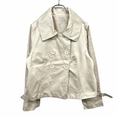 SICKOS 春物ダブルブレストボンバージャケット オフホワイト - メルカリ