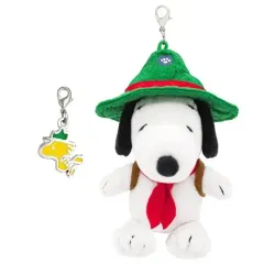 ピーナッツ x USJ SNOOPY & ウッドストック ぬいぐるみ チャーム セット