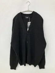 AZUL by MOUSSY アズールバイマウジー カーディガン/ボレロ S ブラック ナイロン ミドル丈 無地 長袖