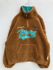 MOUSSY マウジー その他トップス FREE ブラウン ボア 前面プリント ミドル丈