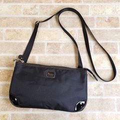 美品 ヒロフ HIROFU ☆ レザー 2WAY ショルダーバッグ ハンドバッグ 伊 