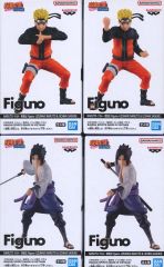 NARUTO-ナルト- 疾風伝 Figuno うずまきナルト うちはサスケ4点 - メルカリ