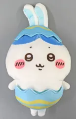 【中古】ぬいぐるみ ハチワレ そろそろイースターなBIGぬいぐるみ 「ちいかわ なんか小さくてかわいいやつ」