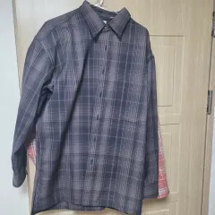 UNIQLO U(ユニクロユー) フランネル シャツ チェック柄