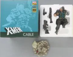 【中古】フィギュア ケーブル 「マーベル・コミック」 バトルジオラマシリーズ 1/10 アートスケール スタチュー