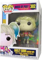 【中古】フィギュア ハーレイ・クイン(コーションテープ版) 「ハーレイ・クインの華麗なる覚醒 BIRDS OF PREY」 POP! HEROES #302