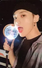 【中古】コレクションカード(男性) ATEEZ/ウヨン(Wooyoung)/OFFICIAL LIGHT STICK CASE特典トレカ