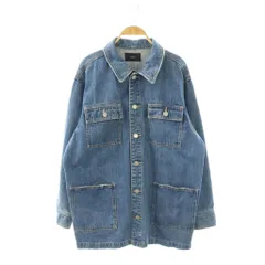 エモダ EMODA デニムボクシーオーバージャケット デニムジャケット F ブルー /DF ■OSのサムネイル