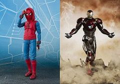 [중고] 피규어 SHFiguarts 스파이더맨(홈 커밍) 홈메이드 슈트 ver