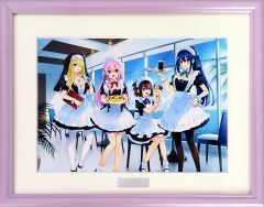 一畳間まんきつ暮らし！ まんがタイムきらら 複製原画 額装入り - メルカリ