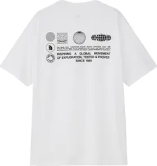 ザ・ノース・フェイス THE NORTH FACE アウトドア ショートスリーブフラッシュドライグローブグリッドコットンティー ユニセックス 半袖 Tシャツ トップス 吸汗速乾 綿100 コットン バックプリント  NT32550 W ホワイト