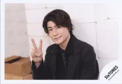 【中古】生写真(STARTO) SixTONES/森本慎太郎/横型・バストアップ/「YOUNG OLD」グッズオフショット/公式生写真