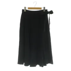 3.1 フィリップリム 3.1 phillip lim ニットプリーツスカート ロング リボン S ブラック /MY ■OSのサムネイル